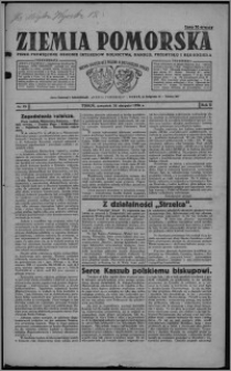 Ziemia Pomorska : pismo poświęcone obronie interesów rolnictwa, handlu, przemysłu i rękodzieła 1926.08.26, R. 2, nr 99