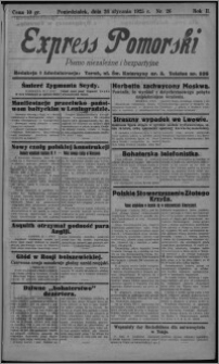 Express Pomorski : pismo niezależne i bezpartyjne 1925.01.26, R. 2, nr 26
