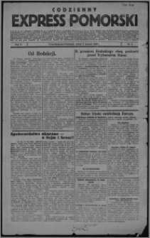 Codzienny Express Pomorski 1926.01.02, R. 2, nr 1