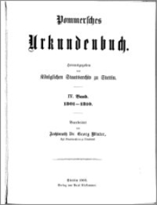 Pommersches Urkundenbuch. Bd. 4. Abt. 1, 1301-1306
