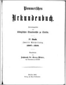 Pommersches Urkundenbuch. Bd. 4. Abt. 2, 1307-1310