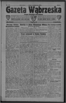 Gazeta Wąbrzeska : organ katolicko-narodowy 1930.10.04, R. 2, nr 116