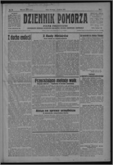 Dziennik Pomorza : pismo polityczne poświęcone obronie interesów rolnictwa, handlu, przemysłu i rzemiosła 1928.02.19, R. 1, nr 25
