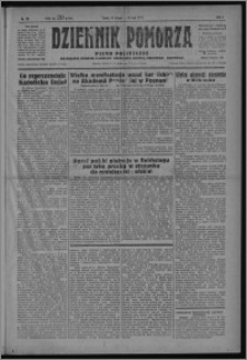 Dziennik Pomorza : pismo polityczne poświęcone obronie interesów rolnictwa, handlu, przemysłu i rzemiosła 1928.02.21, R. 1, nr 26