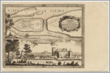 Świecie n/W. Pomorze : zamek pokrzyżacki podług litografji z roku 1655