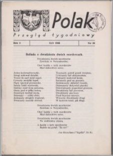 Polak : przegląd tygodniowy 1946.03.15, R. 2 nr 34 + dod. nr 14