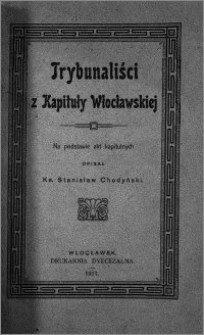 Trybunaliści z Kapituły Włocławskiej
