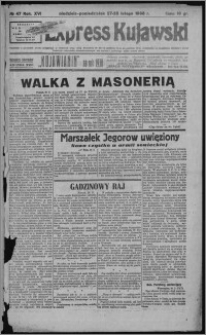 Express Kujawski 1938.02.27/28, R. 16, nr 47