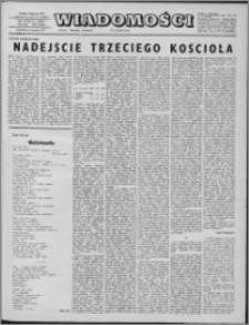 Wiadomości, R. 32 nr 1 (1606), 1977