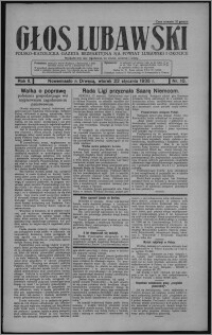 Głos Lubawski : polsko-katolicka gazeta bezpartyjna na powiat lubawski i okolice 1935.01.22, R. 2, nr 10