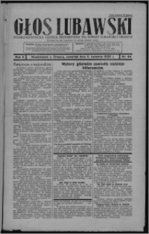 Głos Lubawski : polsko-katolicka gazeta bezpartyjna na powiat lubawski i okolice 1935.04.11, R. 2, nr 44