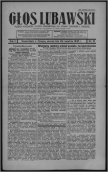 Głos Lubawski : polsko-katolicka gazeta bezpartyjna na powiat lubawski i okolice 1935.04.29 [i.e. 1935.04.30], R. 2, nr 51