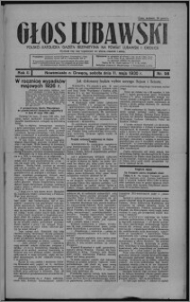 Głos Lubawski : polsko-katolicka gazeta bezpartyjna na powiat lubawski i okolice 1935.05.11, R. 2, nr 56 + Dodatek Rolniczy