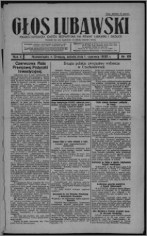 Głos Lubawski : polsko-katolicka gazeta bezpartyjna na powiat lubawski i okolice 1935.06.01, R. 2, nr 65 + Dodatek Rolniczy