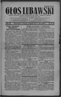 Głos Lubawski : polsko-katolicka gazeta bezpartyjna na powiat lubawski i okolice 1935.07.11, R. 2, nr 81