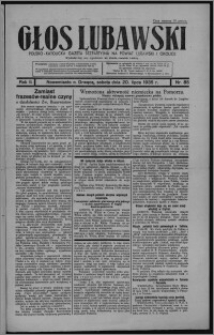 Głos Lubawski : polsko-katolicka gazeta bezpartyjna na powiat lubawski i okolice 1935.07.20, R. 2, nr 85 + Dodatek Rolniczy