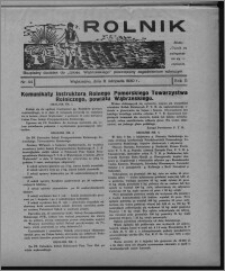 Rolnik : bezpłatny dodatek do "Głosu Wąbrzeskiego" poświęcony zagadnieniom rolniczym 1930.11.08, R. 2, nr 44
