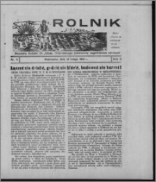 Rolnik : bezpłatny dodatek do "Głosu Wąbrzeskiego" poświęcony zagadnieniom rolniczym 1931.02.14, R. 3, nr 4 [i.e. 5]