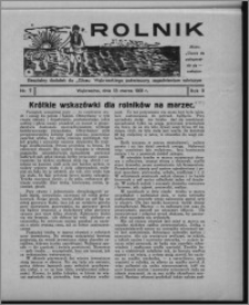 Rolnik : bezpłatny dodatek do "Głosu Wąbrzeskiego" poświęcony zagadnieniom rolniczym 1931.03.13, R. 3, nr 7 [i.e. 8]