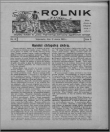 Rolnik : bezpłatny dodatek do "Głosu Wąbrzeskiego" poświęcony zagadnieniom rolniczym 1931.03.21, R. 3, nr 8 [i.e. 9]