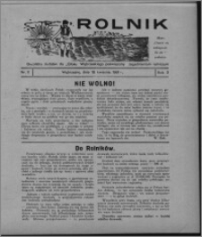 Rolnik : bezpłatny dodatek do "Głosu Wąbrzeskiego" poświęcony zagadnieniom rolniczym 1931.04.18, R. 3, nr 11 [i.e. 12]