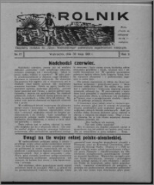 Rolnik : bezpłatny dodatek do "Głosu Wąbrzeskiego" poświęcony zagadnieniom rolniczym 1931.05.30, R. 3, nr 17