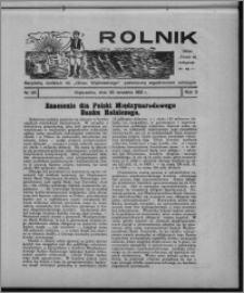 Rolnik : bezpłatny dodatek do "Głosu Wąbrzeskiego" poświęcony zagadnieniom rolniczym 1931.09.26, R. 3, nr 26