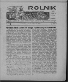 Rolnik : bezpłatny dodatek do "Głosu Wąbrzeskiego" poświęcony zagadnieniom rolniczym 1931.11.21, R. 3, nr 31