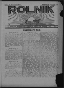 Rolnik : dodatek poświęcony sprawom rolniczym : organ T.R.P. : dodatek do "Głosu Wąbrzeskiego" 1934.10.25, R. 2 [i.e. 4], nr 20
