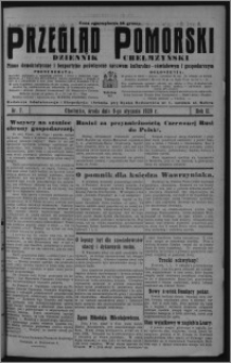 Przegląd Pomorski : dziennik chełmżyński : pismo demokratyczne i bezpartyjne poświęcone sprawom kulturalno-oświatowym i gospodarczym 1929.01.09, R. 2, nr 7