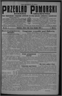 Przegląd Pomorski : dziennik chełmżyński : pismo demokratyczne i bezpartyjne poświęcone sprawom kulturalno-oświatowym i gospodarczym 1929.01.15, R. 2, nr 12