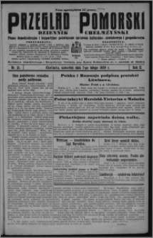 Przegląd Pomorski : dziennik chełmżyński : pismo demokratyczne i bezpartyjne poświęcone sprawom kulturalno-oświatowym i gospodarczym 1929.02.07, R. 2, nr 31