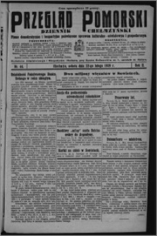 Przegląd Pomorski : dziennik chełmżyński : pismo demokratyczne i bezpartyjne poświęcone sprawom kulturalno-oświatowym i gospodarczym 1929.02.23, R. 2, nr 44