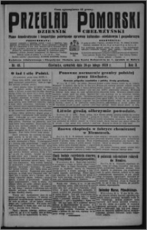 Przegląd Pomorski : dziennik chełmżyński : pismo demokratyczne i bezpartyjne poświęcone sprawom kulturalno-oświatowym i gospodarczym 1929.02.28, R. 2, nr 48