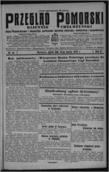 Przegląd Pomorski : dziennik chełmżyński : pismo demokratyczne i bezpartyjne poświęcone sprawom kulturalno-oświatowym i gospodarczym 1929.03.15, R. 2, nr 61