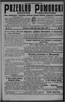 Przegląd Pomorski : dziennik chełmżyński : pismo demokratyczne i bezpartyjne poświęcone sprawom kulturalno-oświatowym i gospodarczym 1929.03.19, R. 2, nr 64