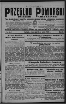 Przegląd Pomorski : dziennik chełmżyński : pismo demokratyczne i bezpartyjne poświęcone sprawom kulturalno-oświatowym i gospodarczym 1929.03.20, R. 2, nr 65