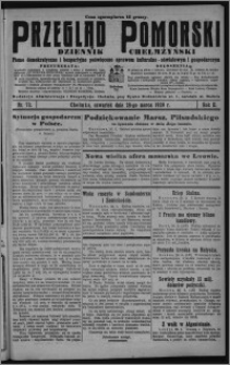 Przegląd Pomorski : dziennik chełmżyński : pismo demokratyczne i bezpartyjne poświęcone sprawom kulturalno-oświatowym i gospodarczym 1929.03.28, R. 2, nr 72