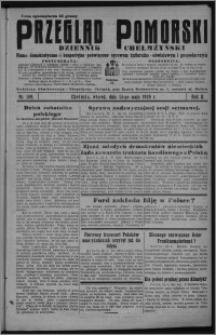 Przegląd Pomorski : dziennik chełmżyński : pismo demokratyczne i bezpartyjne poświęcone sprawom kulturalno-oświatowym i gospodarczym 1929.05.14, R. 2, nr 109