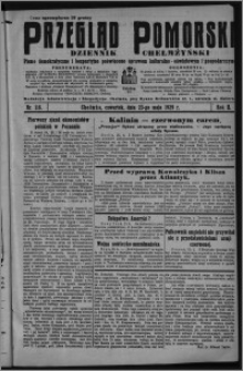 Przegląd Pomorski : dziennik chełmżyński : pismo demokratyczne i bezpartyjne poświęcone sprawom kulturalno-oświatowym i gospodarczym 1929.05.23, R. 2, nr 116