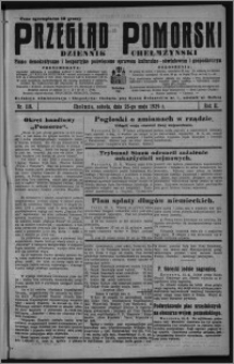 Przegląd Pomorski : dziennik chełmżyński : pismo demokratyczne i bezpartyjne poświęcone sprawom kulturalno-oświatowym i gospodarczym 1929.05.25, R. 2, nr 118