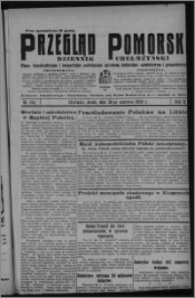 Przegląd Pomorski : dziennik chełmżyński : pismo demokratyczne i bezpartyjne poświęcone sprawom kulturalno-oświatowym i gospodarczym 1929.06.26, R. 2, nr 144