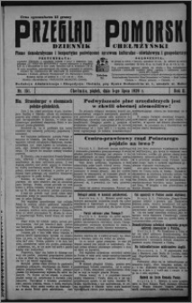 Przegląd Pomorski : dziennik chełmżyński : pismo demokratyczne i bezpartyjne poświęcone sprawom kulturalno-oświatowym i gospodarczym 1929.07.05, R. 2, nr 151