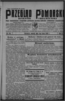 Przegląd Pomorski : dziennik chełmżyński : pismo demokratyczne i bezpartyjne poświęcone sprawom kulturalno-oświatowym i gospodarczym 1929.07.09, R. 2, nr 154