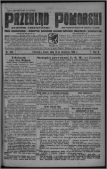Przegląd Pomorski : dziennik chełmżyński : pismo demokratyczne i bezpartyjne poświęcone sprawom kulturalno-oświatowym i gospodarczym : organ urzędowych ogłoszeń pow. toruńskiego i m. Chełmży 1929.09.11, R. 2, nr 208