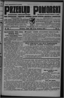 Przegląd Pomorski : dziennik chełmżyński : pismo demokratyczne i bezpartyjne poświęcone sprawom kulturalno-oświatowym i gospodarczym : organ urzędowych ogłoszeń pow. toruńskiego i m. Chełmży 1929.09.27, R. 2, nr 222