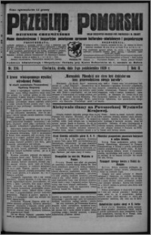 Przegląd Pomorski : dziennik chełmżyński : pismo demokratyczne i bezpartyjne poświęcone sprawom kulturalno-oświatowym i gospodarczym : organ urzędowych ogłoszeń pow. toruńskiego i m. Chełmży 1929.10.02, R. 2, nr 226
