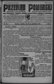 Przegląd Pomorski : dziennik chełmżyński : pismo demokratyczne i bezpartyjne poświęcone sprawom kulturalno-oświatowym i gospodarczym : organ urzędowych ogłoszeń pow. toruńskiego i m. Chełmży 1929.10.20, R. 2, nr 242 + Strzecha Rodzinna nr 42