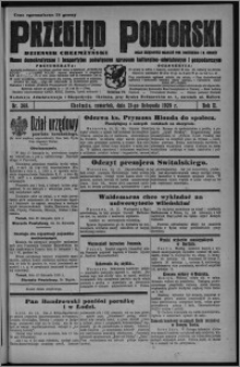 Przegląd Pomorski : dziennik chełmżyński : pismo demokratyczne i bezpartyjne poświęcone sprawom kulturalno-oświatowym i gospodarczym : organ urzędowych ogłoszeń pow. toruńskiego i m. Chełmży 1929.11.21, R. 2, nr 268