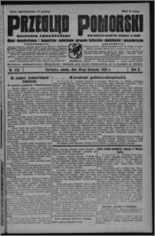 Przegląd Pomorski : dziennik chełmżyński : pismo demokratyczne i bezpartyjne poświęcone sprawom kulturalno-oświatowym i gospodarczym : organ urzędowych ogłoszeń pow. toruńskiego i m. Chełmży 1929.11.30, R. 2, nr 276 + Strzecha Rodzinna nr 49 [i.e. 48]